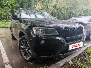 2013 BMW X3 20d xDrive II (F25), чёрный, 1950000 рублей, вид 3
