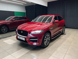 2019 Jaguar F-Pace I, красный, 4100000 рублей, вид 3