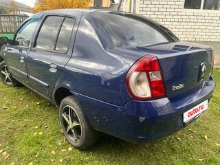 2008 Renault Symbol I Рестайлинг 2, синий, 400000 рублей, вид 3