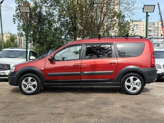 2018 Lada (ВАЗ) Largus Cross I, красный, 869000 рублей, вид 4
