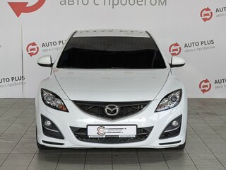 2012 Mazda 6 II (GH) Рестайлинг, белый, 1199000 рублей, вид 3