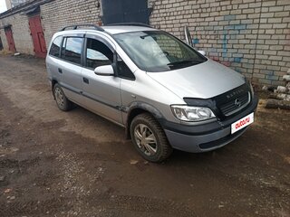 2000 Opel Zafira A, серебристый, 400000 рублей, вид 1
