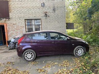 2012 Hyundai Solaris I, фиолетовый, 745000 рублей, вид 1