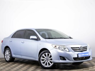 2008 Toyota Corolla AMT X (E140, E150), голубой, 819000 рублей, вид 1