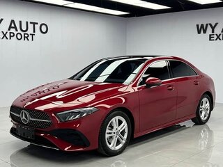 2023 Mercedes-Benz A-Класс 180 Long IV (W177) Рестайлинг, красный, 1670000 рублей, вид 1