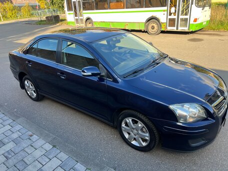 2007 Toyota Avensis II Рестайлинг, синий, 710000 рублей, вид 5