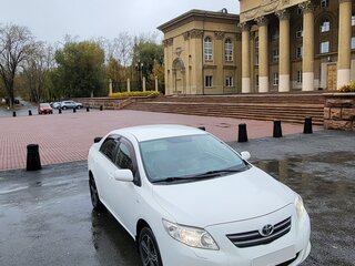 2007 Toyota Corolla AMT X (E140, E150), белый, 630000 рублей, вид 3