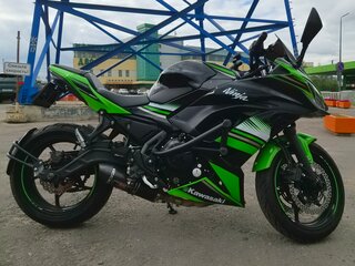2017 Kawasaki Ninja 650, чёрный, 680000 рублей, вид 3