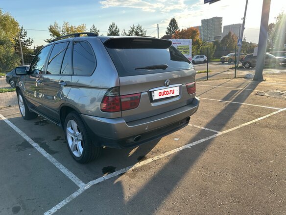 2006 BMW X5 3.0i I (E53) Рестайлинг, серый - вид 6