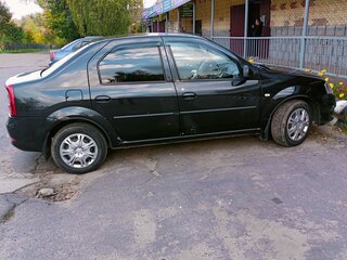 2013 Renault Logan I Рестайлинг, чёрный, 350000 рублей, вид 2