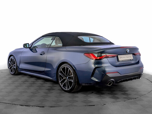 2021 BMW 4 серии 420i G22, G23, G26, синий, 5490000 рублей - вид 6