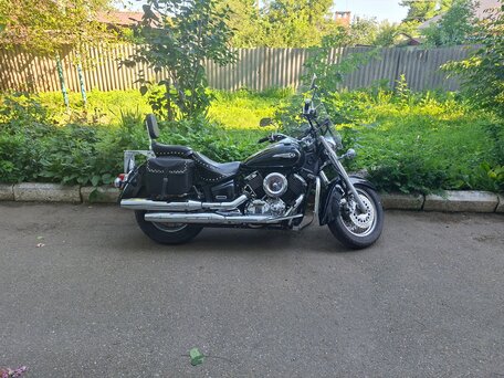 2004 Yamaha XVS1100, чёрный, 550000 рублей, вид 2