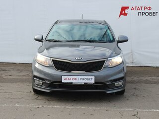 2016 Kia Rio III Рестайлинг, серый, 1015000 рублей, вид 2