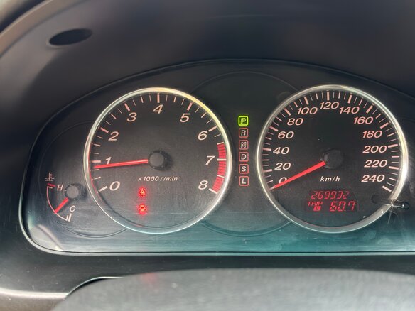 2004 Mazda 6 I (GG), синий, 480000 рублей - вид 8