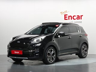 2020 Kia Sportage IV Рестайлинг, чёрный, 1890000 рублей, вид 1