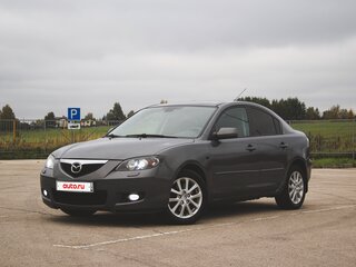 2008 Mazda 3 I (BK) Рестайлинг, серый, 770000 рублей, вид 1