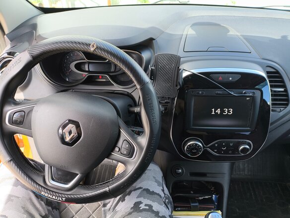 2019 Renault Captur I Рестайлинг, коричневый, 1650000 рублей - вид 21