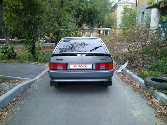 2007 Lada (ВАЗ) 2114, серый - вид 6