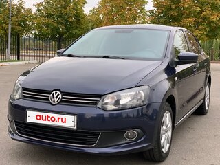 2012 Volkswagen Polo V, синий, 817000 рублей, вид 1