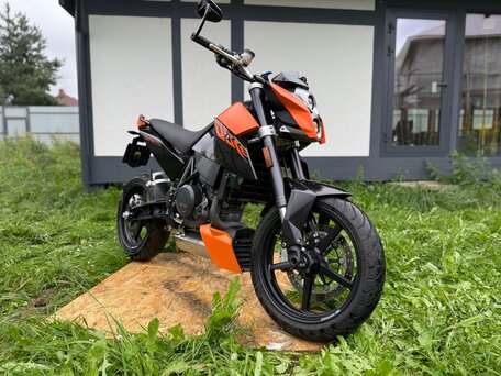 2009 KTM 690 Duke, оранжевый, 350000 рублей, вид 2