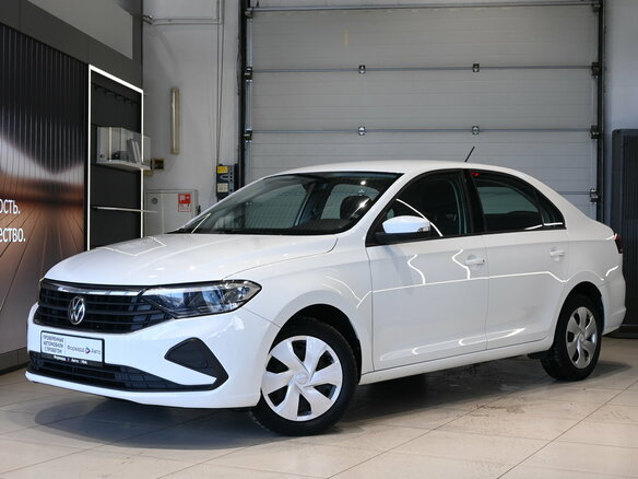 2022 Volkswagen Polo VI, белый, 1680000 рублей - вид 3