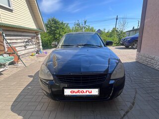 2010 Lada (ВАЗ) Priora I, чёрный, 170000 рублей, вид 1