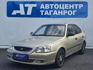 2007 Hyundai Accent ТагАЗ II, бежевый, 490000 рублей, вид 1