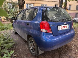 2006 Chevrolet Aveo I Рестайлинг, синий, 260000 рублей, вид 5