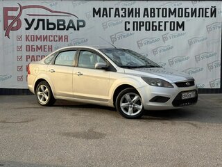 2008 Ford Focus II Рестайлинг, серебристый, 550000 рублей, вид 1