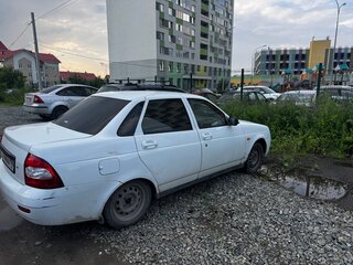 2008 Lada (ВАЗ) Priora I, белый, 220000 рублей, вид 3