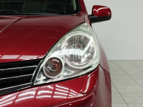 2012 Nissan Note I Рестайлинг, красный, 650000 рублей - вид 8