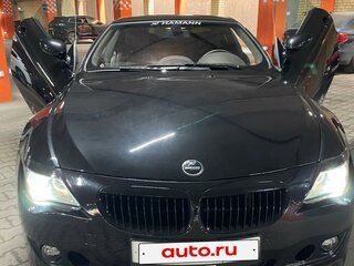 2003 BMW 6 серии 645i II (E63/E64), чёрный, 1400000 рублей, вид 2