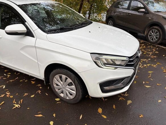 2023 Lada (ВАЗ) Vesta I Рестайлинг (NG), белый, 950000 рублей - вид 8
