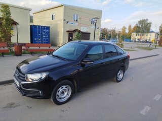 2019 Lada (ВАЗ) Granta I Рестайлинг, чёрный, 610000 рублей, вид 2