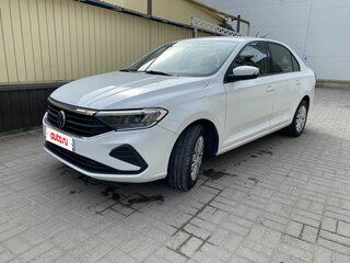 2021 Volkswagen Polo VI, белый, 1250000 рублей, вид 1