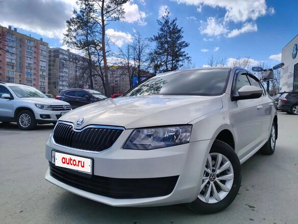 2014 Skoda Octavia III (A7), серебристый, 1060000 рублей - вид 1