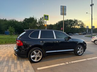 2008 Porsche Cayenne S I Рестайлинг (957), чёрный, 1700000 рублей, вид 5