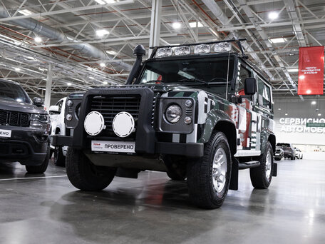 2007 Land Rover Defender 90 I Рестайлинг, зелёный, 1495000 рублей, вид 4