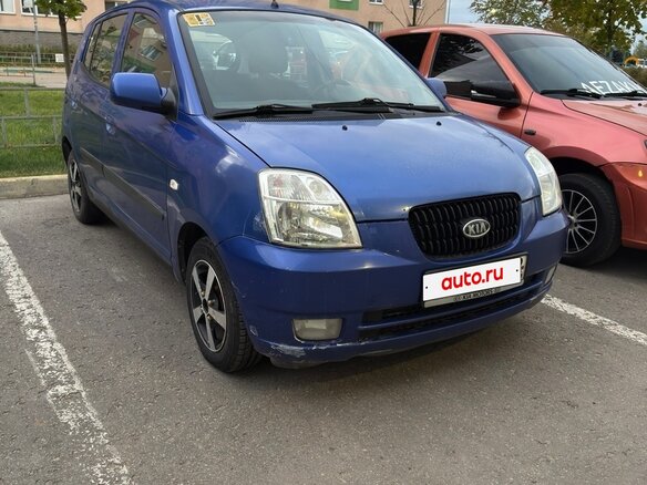 2006 Kia Picanto I, синий, 330000 рублей