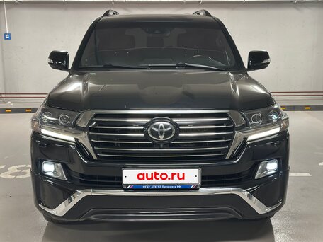2015 Toyota Land Cruiser 200 Series Рестайлинг 2, чёрный, 6250000 рублей, вид 2