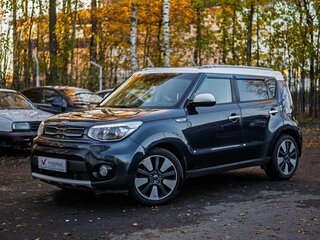 2017 Kia Soul II Рестайлинг, голубой, 1330000 рублей, вид 1