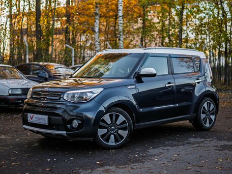 2017 Kia Soul II Рестайлинг, голубой, 1330000 рублей, вид 1