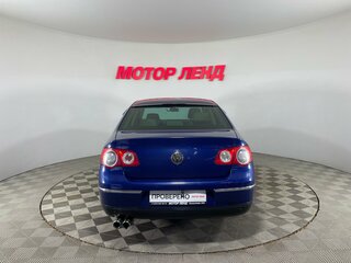 2007 Volkswagen Passat B6, синий, 555000 рублей, вид 5