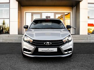 2017 Lada (ВАЗ) Vesta I, серебристый, 769000 рублей, вид 3