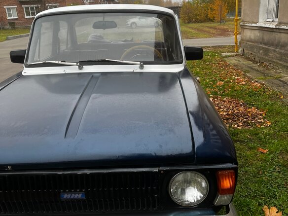 1975 Москвич 412 ИЭ, голубой, 75000 рублей - вид 2