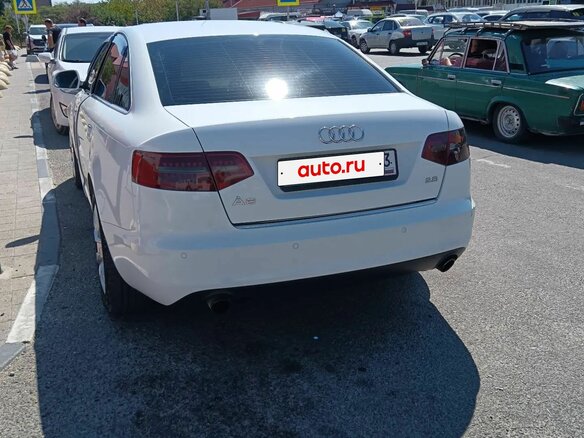 2010 Audi A6 III (C6) Рестайлинг, белый, 950000 рублей - вид 1
