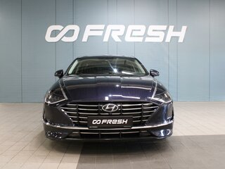 2019 Hyundai Sonata VIII (DN8), синий, 2160000 рублей, вид 3