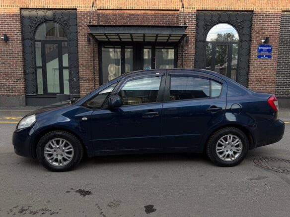 2011 Suzuki SX4 I (Classic) Рестайлинг, синий, 570000 рублей - вид 6