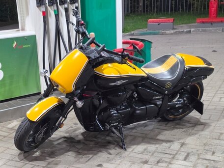 2013 Suzuki Boulevard M109R, жёлтый, 1490000 рублей, вид 3