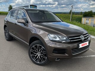 2014 Volkswagen Touareg II, коричневый, 2050000 рублей, вид 2